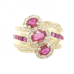 Nhẫn Ruby K18YG 1.57CT - Hàng hiệu Chính hãng 851119