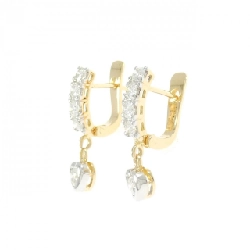 K18YG/K18WG Bông tai hình trái tim kim cương - Hàng hiệu Chính hãng 868853