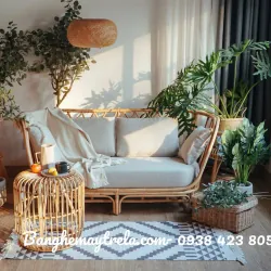 Sofa mây tự nhiên hiện đại giá rẻ 782148