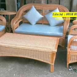 Sofa mây tự nhiên phòng khách bảo hành 12 tháng 365795