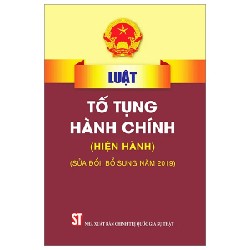 Luật Tố Tụng Hành Chính Năm 2015 (Sửa Đổi, Bổ Sung Năm 2019) - Quốc Hội 189605