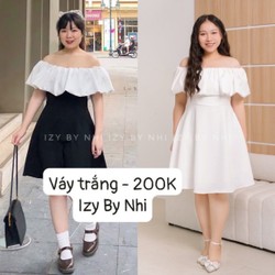 VÁY TRỄ VAI BIGSIZE - TWILIGHT DRESS - IZYBYNHI 69943