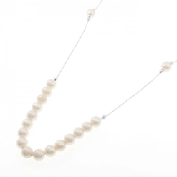 K18WG Ngọc trai Akoya Dây chuyền - Hàng hiệu Chính hãng 848611