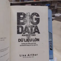 Sách - Big Data - Marketing theo dữ liệu lớn - Lisa Arthur (A1) 564209
