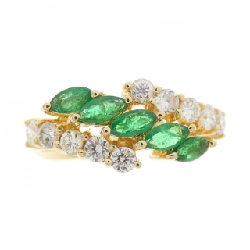 Nhẫn Emerald K18YG 0.49CT 667136
