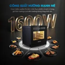 Kalite Jupiter Pro – Nồi chiên hơi nước 3S, chiên giòn ngoài mềm trong chuẩn nhà hàng 758501
