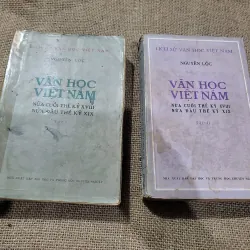 Việt Nam văn học Việt Nam NỬA CUỐI THẾ KỶ XVIII NỬA ĐẦU THẾ KỶ XIĨ 2 tập 