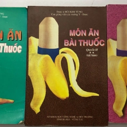 BỘ 3 CUỐN MÓN ĂN BÀI THUỐC TẬP 1,2,3