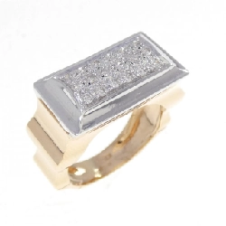 Nhẫn kim cương 750WG/750PG - Hàng hiệu Authentic