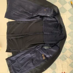 Áo vest nam chính hãng màu đen chất liệu vải dày dặn, Size L 790963