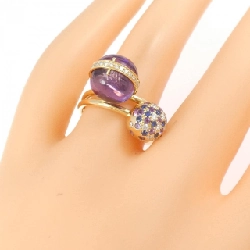 Nhẫn đá màu K18YG - Hàng hiệu Authentic 855273