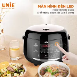 Nồi cơm điện Unie UEC1571B dung tích 1.5L, 16 chức năng nấu, công nghệ ủ ấm 3D 715029