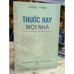 THUỐC HAY MỌI NHÀ - HOÀNG THANH