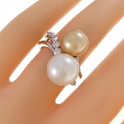 Nhẫn ngọc trai trắng PT900 - Hàng hiệu Authentic 854048