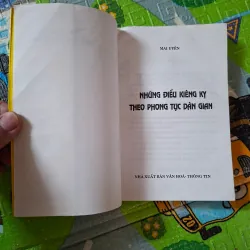 Những điều kiêng kỵ theo phong tục dân gian 1033116
