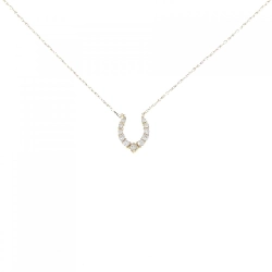 K18YG Dây chuyền kim cương 0.10CT - Hàng hiệu Chính hãng