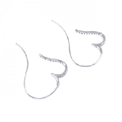 Bông tai kim cương hình trái tim K18WG 0.56CT - Hàng hiệu chính hãng 868647