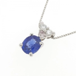 Dây chuyền Sapphire PT900/PT850 0.79CT - Hàng hiệu Chính hãng 856919