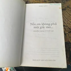 Nếu em không phải một giấc mơ - Marc Levy 529254