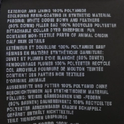 Áo khoác lông vũ PRADA với logo hình tam giác 290796 R212 AR0 - Hàng hiệu Chính hãng 818287