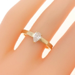 Nhẫn kim cương K18YG 0.30CT 671363