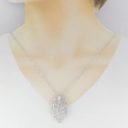 K18WG Dây chuyền kim cương 4.00CT - Hàng hiệu Chính hãng 858834