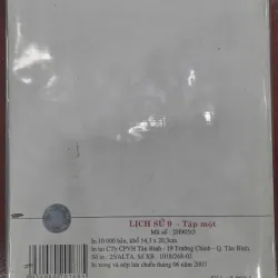Lô 2 quyển Lịch sử 9, in năm 2003 713590
