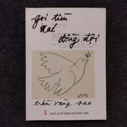  "Gọi tìm xác đồng đội" của nhà thơ Trần Vàng Sao, khổ 21*29.7cm