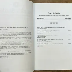 Issues & Studies Vol 59 - Social Science Quarterly on China, Taiwan, East Asian Affairs 734869