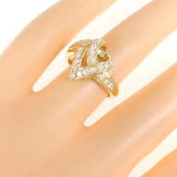 Nhẫn kim cương K18YG 0.41CT 669948