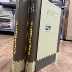 Lịch sử Văn phòng Chính phủ (1945–2015) - boxser bìa cứng - trọn bộ 2 tập 739732