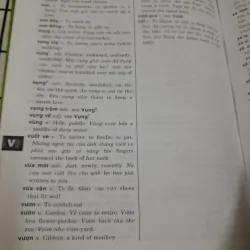 Từ điển VIỆT ANH bìa cứng khổ lớn. Tg. THỌ VỰC & KIM KHÁNH. 594678