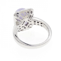 Nhẫn Ngọc Bích Oải Hương K18WG 7.90CT - Hàng hiệu Chính Hãng 851859