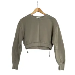 Crop sweater Gu - Áo crop Gu Trắng 1005434