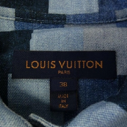 Áo khoác denim monogram Louis Vuitton FIJA14TWS - Hàng hiệu Authentic 819342