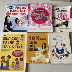 Combo lần đầu làm mẹ 6 cuốn 