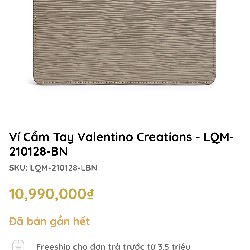 Ví Cầm Tay Valentino Creations - LQM-210128-BN 18939