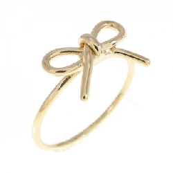 Nhẫn ruy băng K18YG