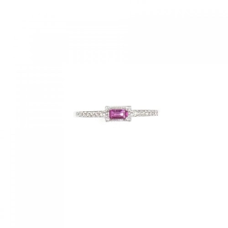 Nhẫn Ruby K18WG 0.12CT 667976