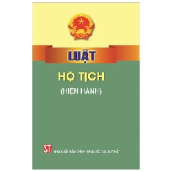 Luật Hộ Tịch (Hiện Hành) - Quốc Hội