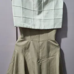 Đầm phối cổ xinh 745645