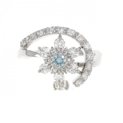 Nhẫn kim cương K18WG 0.83CT 666011