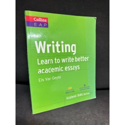 Writing - Learn To Write Better Academic Essays, Collins, Mới 80%, 2014 SBM0307