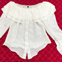 Áo kiểu trễ vai 445736