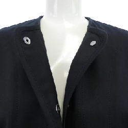 Áo khoác HERMES với chi tiết cưỡi ngựa 5E0163DQ áo khoác không cổ 632952