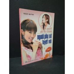 Bí quyết để trở thành người phụ nữ tuyệt vời mới 90% bẩn nhẹ 2008 Ngọc Quỳnh HCM1604 KỸ NĂNG Blogmeo 27525