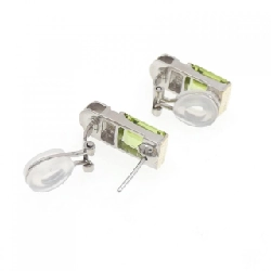 PT900/K14WG/K18 Peridot Bông tai/Khuyên tai 4.56CT - Hàng hiệu Chính hãng 867209