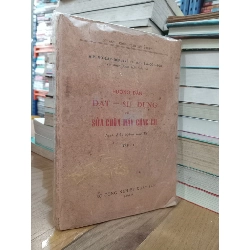 Hướng dẫn đặt - sử dụng và sửa chữa máy công cụ - A.P, Vờ-lát-dép-xki, M.O. I-a-cốp-son