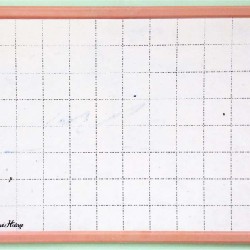 Bảng học sinh đa năng 2 mặt (Bảng trắng, bảng đen) kẻ ô tuổi thơ thế hệ 8x, 9x 15719