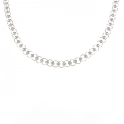 K18YG/PT850 Dây chuyền - Hàng hiệu Authentic